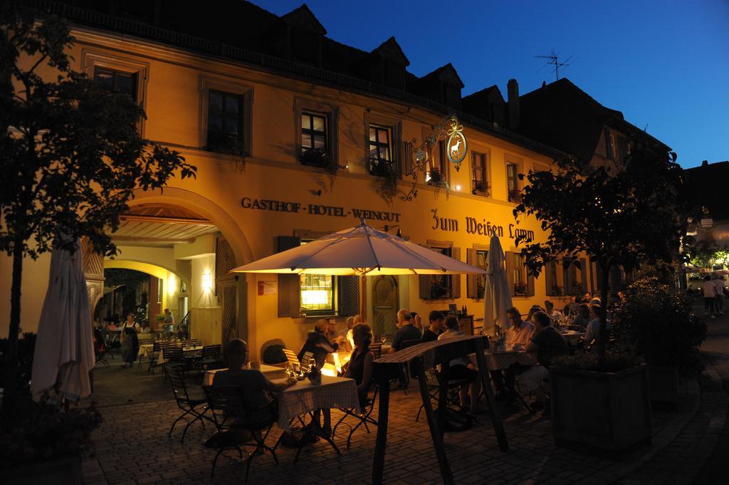 Gasthof Zum Weissen Lamm Sommerach Zewnętrze zdjęcie