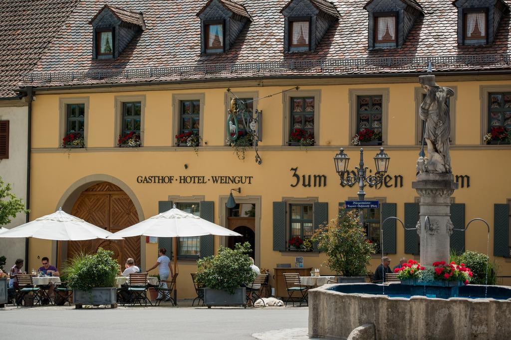 Gasthof Zum Weissen Lamm Sommerach Zewnętrze zdjęcie